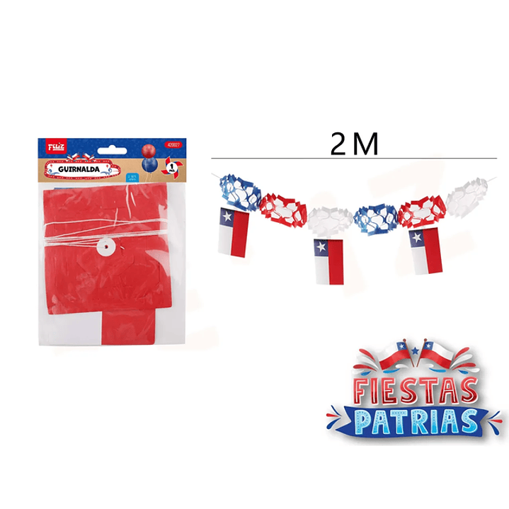 Guirnalda Diseno Fiestas Patrias 2M 1