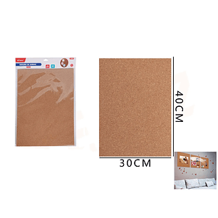 Tablero De Corcho 3040Cm