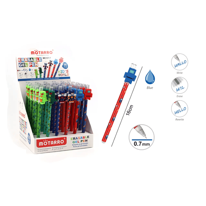 Bolígrafo Diseños Niño 16Cm 0.7mm 1