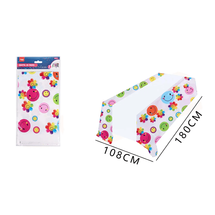 Mantel de Emoji 180*108cm 1