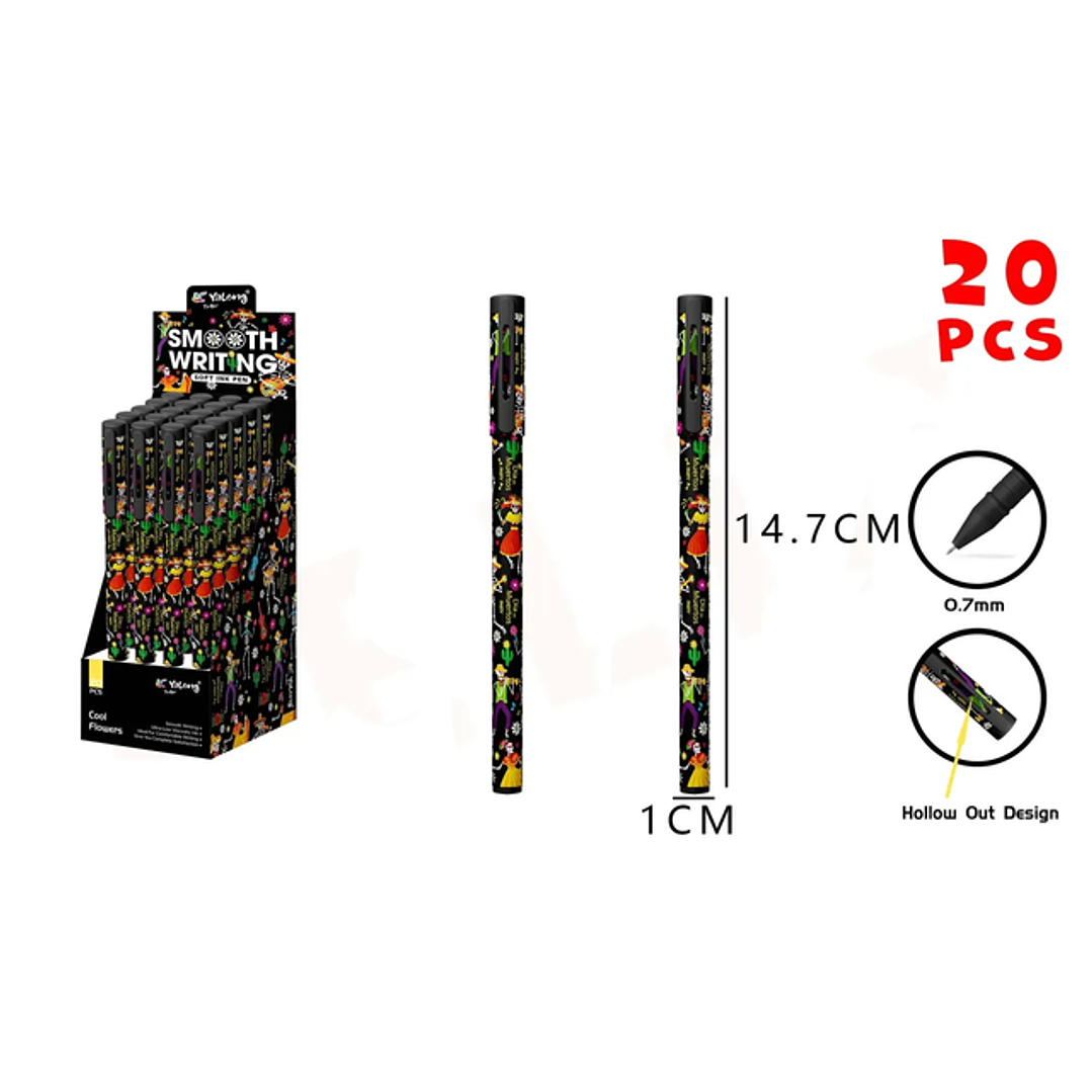 Bolígrafos Calavera 14.7cm 1