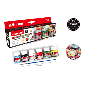 Pinturas De Gouache 25Ml 6Pcs