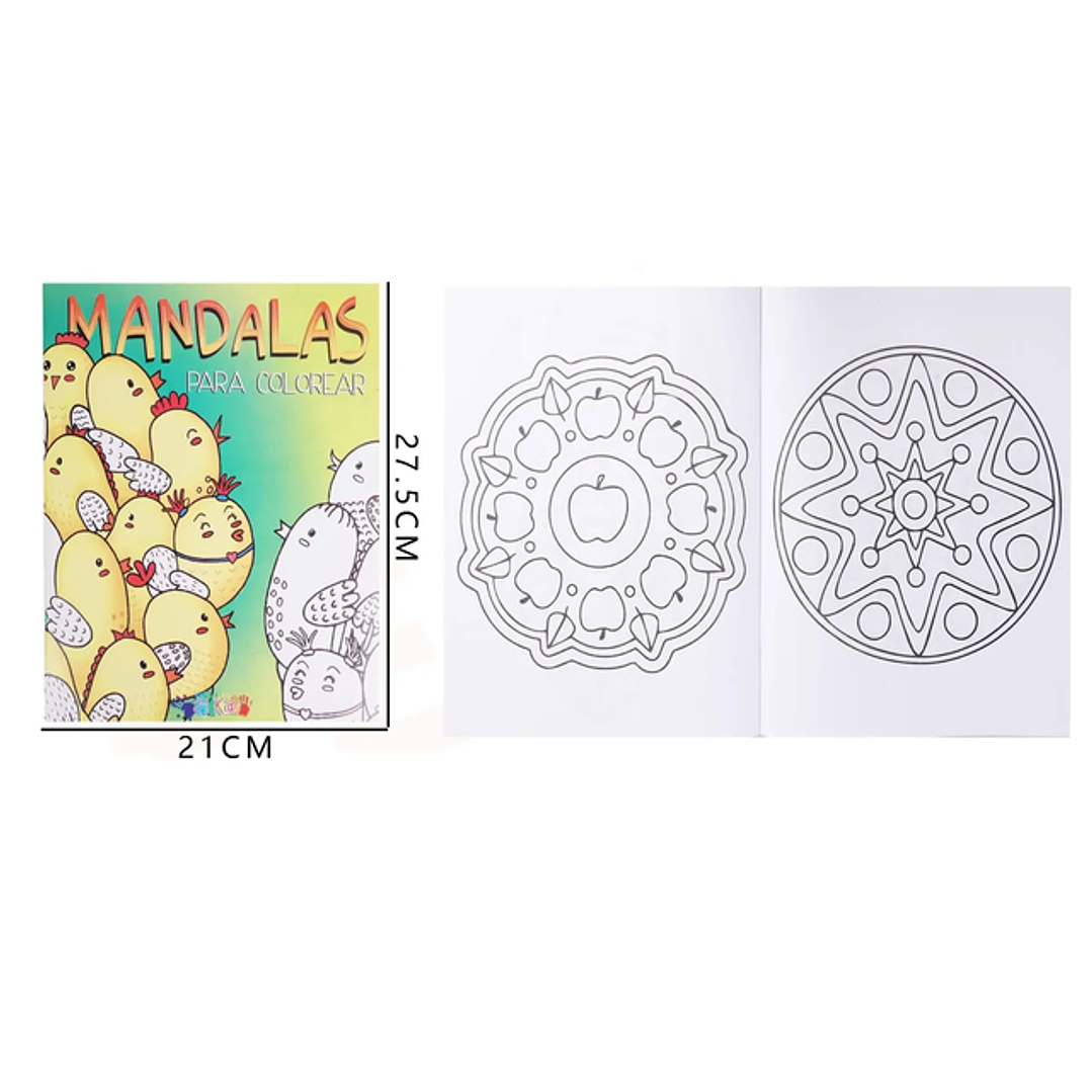 Libros Para Pintar Manadalas V2 21275Cm 1