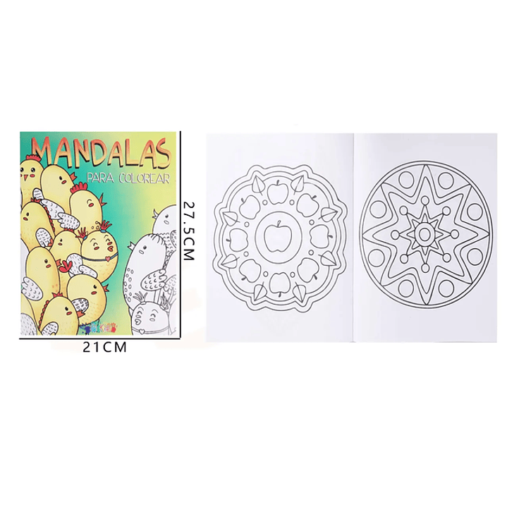 Libros Para Pintar Manadalas V2 21275Cm 1