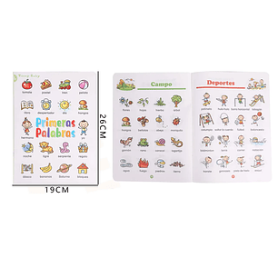 Libro Educativo Primeras Palabras 1926Cm