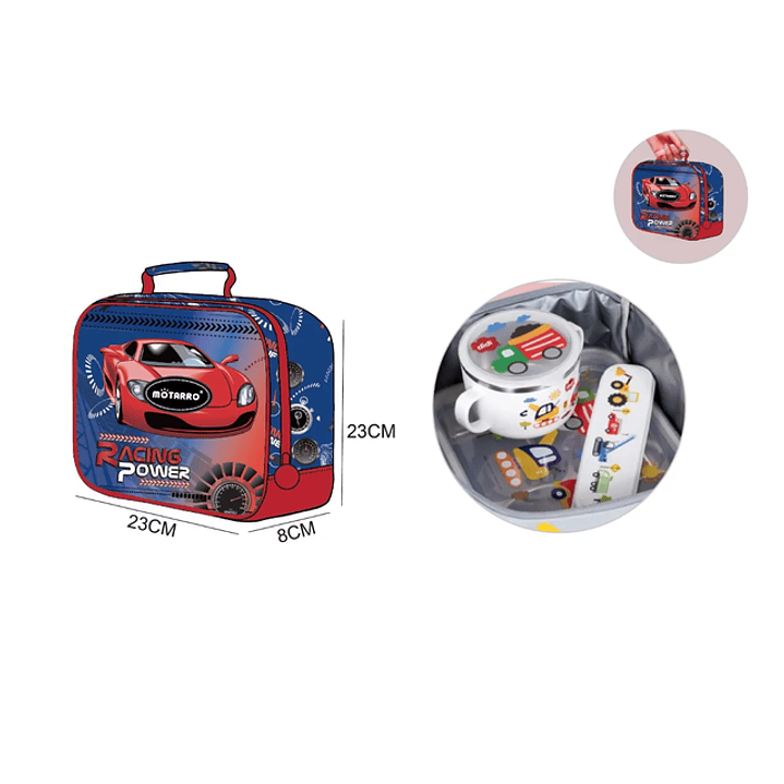 Lonchera Automóvil 23x8x23cm 1