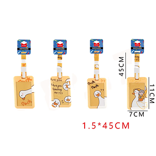 Portal Credencial Pato 11*7cm