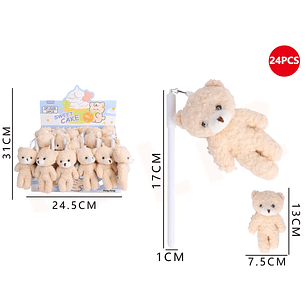 Bolígrafo con Osito de peluche 17cm