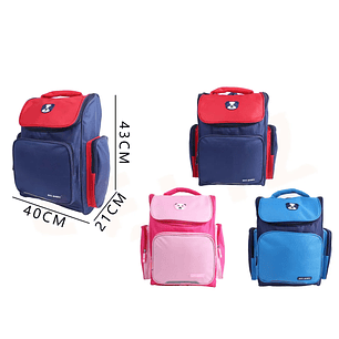 Mochila detalle oso 40x21x43cm