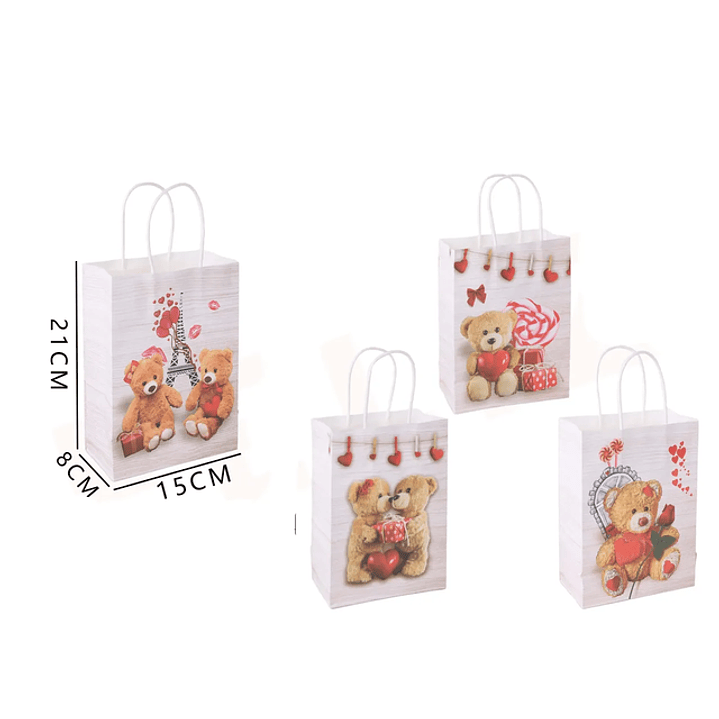 Bolsa De Regalo Oso 21*15*8Cm 1