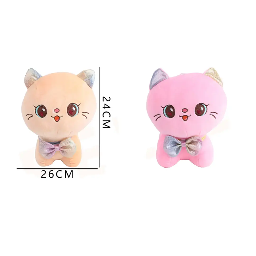Peluche Gatito con corbata 26x24cm 1