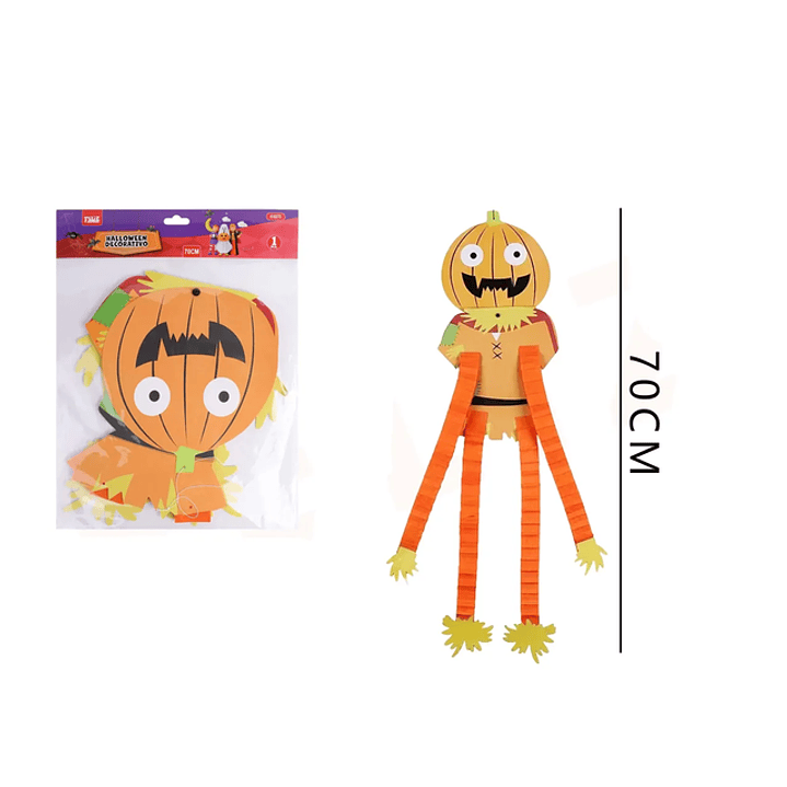 Adorno Decorativos Calabaza 70Cm Halloween 1