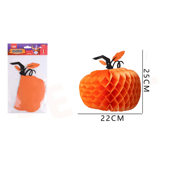 Adorno Decorativos Calabaza 25Cm Halloween 1