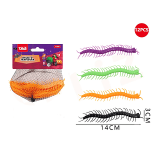 Cienpies Decoracion Para Halloween 12Pcs