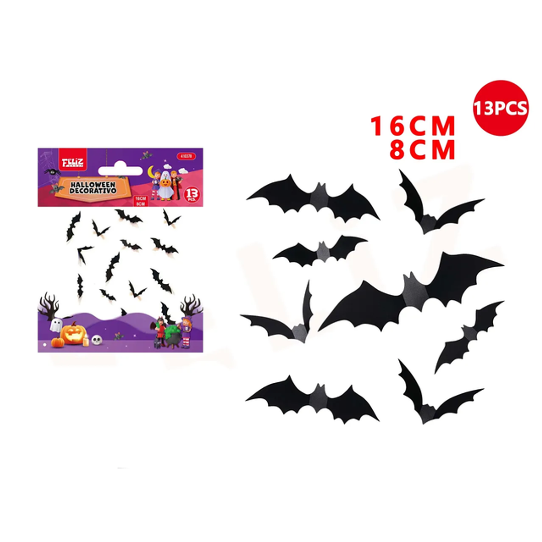 Murcielago Adorno De Pared 13Pcs 1
