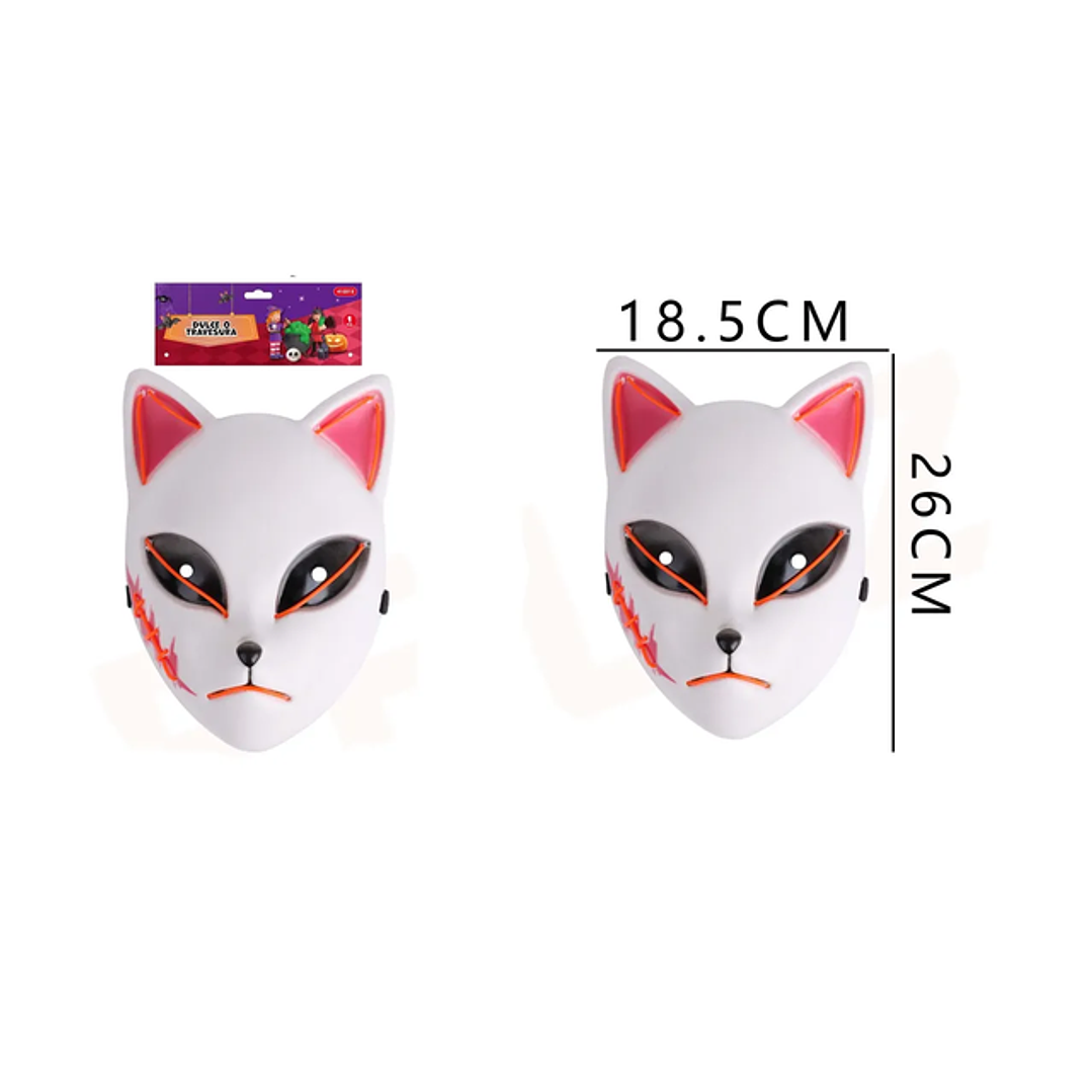 Mascara Gatito Triste Para Halloween 1