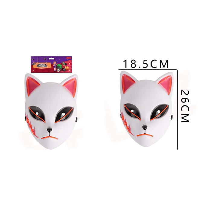 Mascara Gatito Triste Para Halloween 1