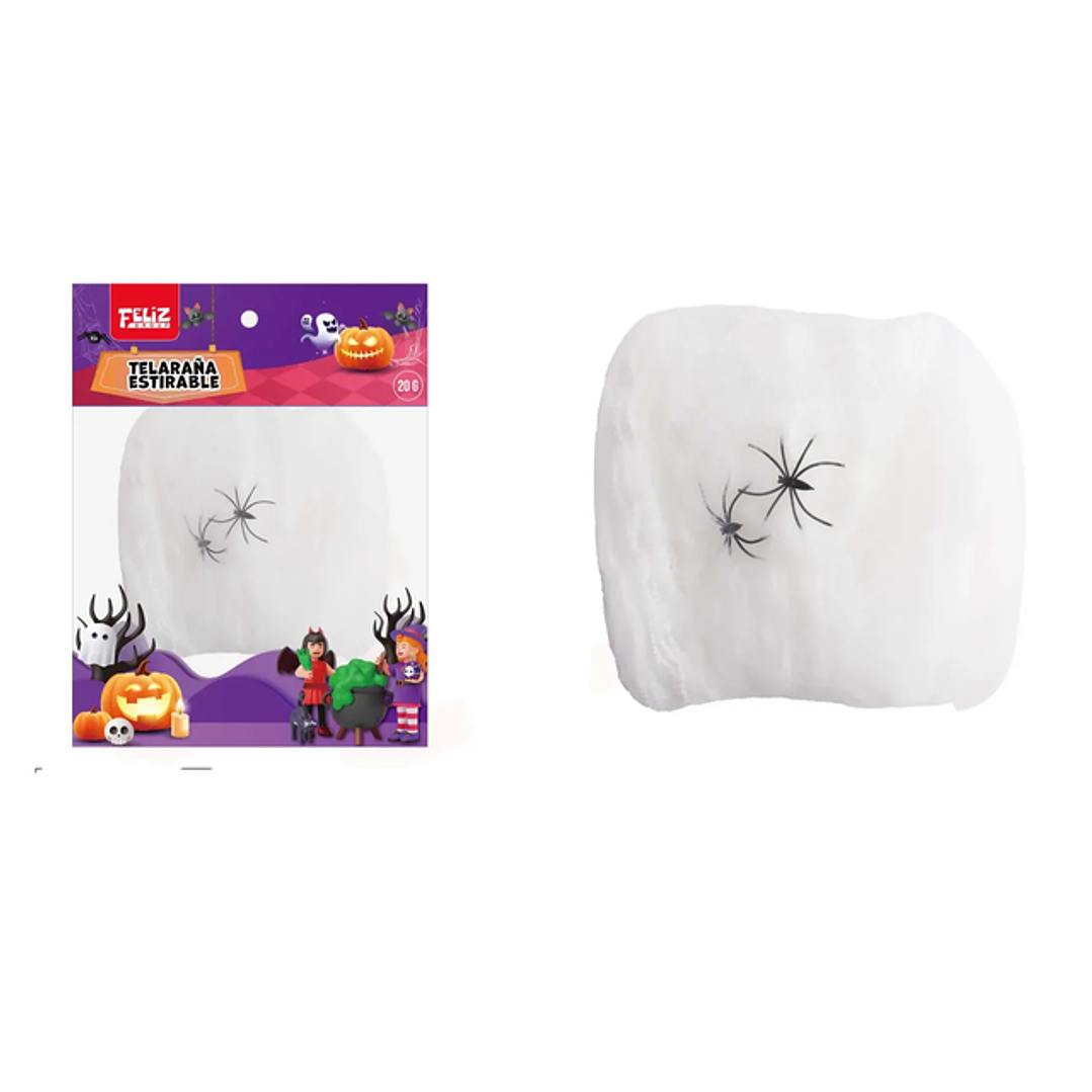 Telarana Blanco Halloween 20G 1