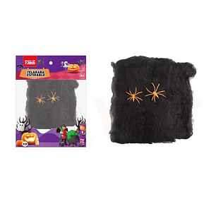 Telarana Negro Halloween 20G