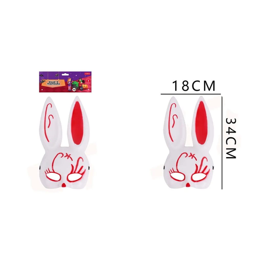 Mascara De Conejo Halloween 1