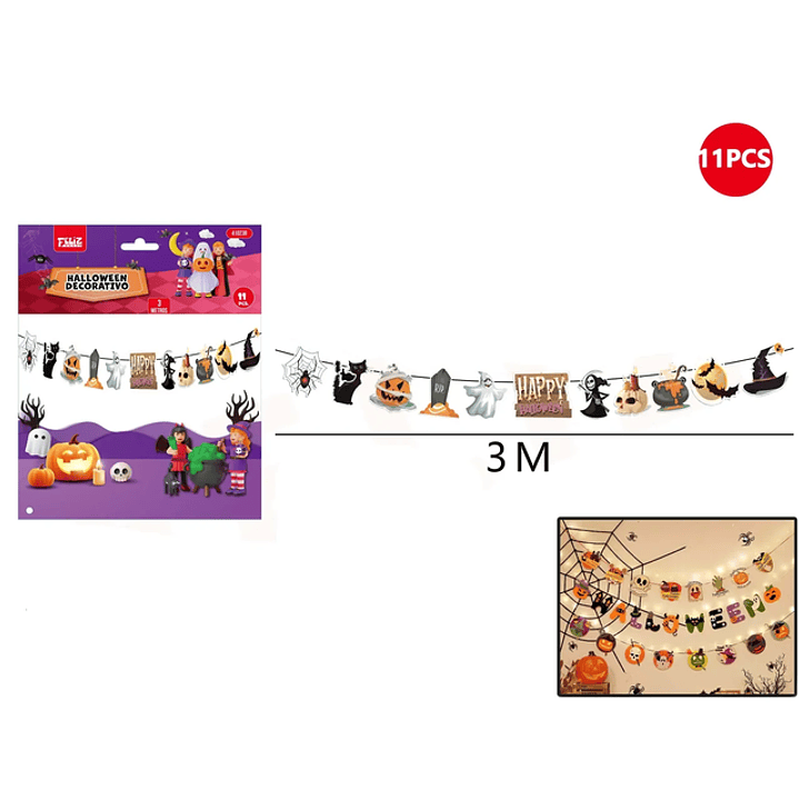 Guirnalda Rip Halloween 11Pcs 1