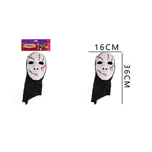 Mascara De Halloween Cicatriz 1636Cm