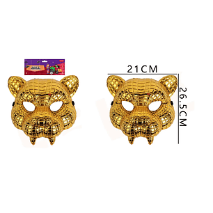 Mascara De Leopardo Dorado