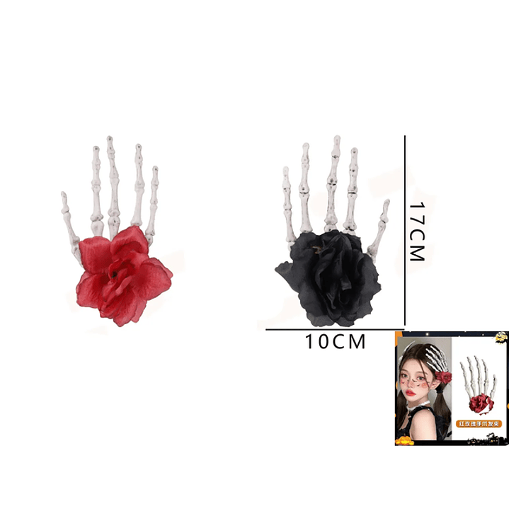 Horquilla De Hueso Halloween 17Cm 1