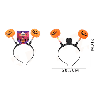 Cintillo de calabaza con Luz