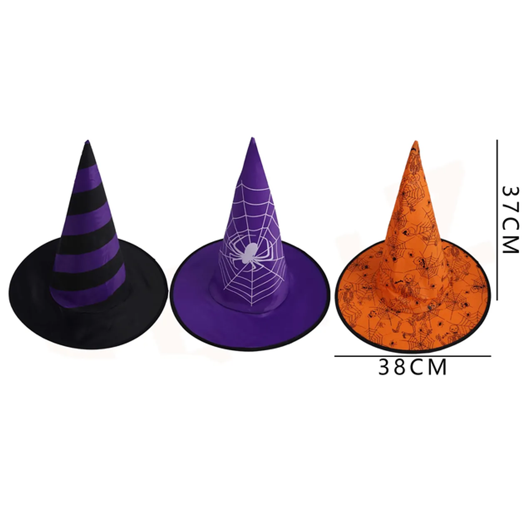 Sombrero De Bruja 37Cm 1
