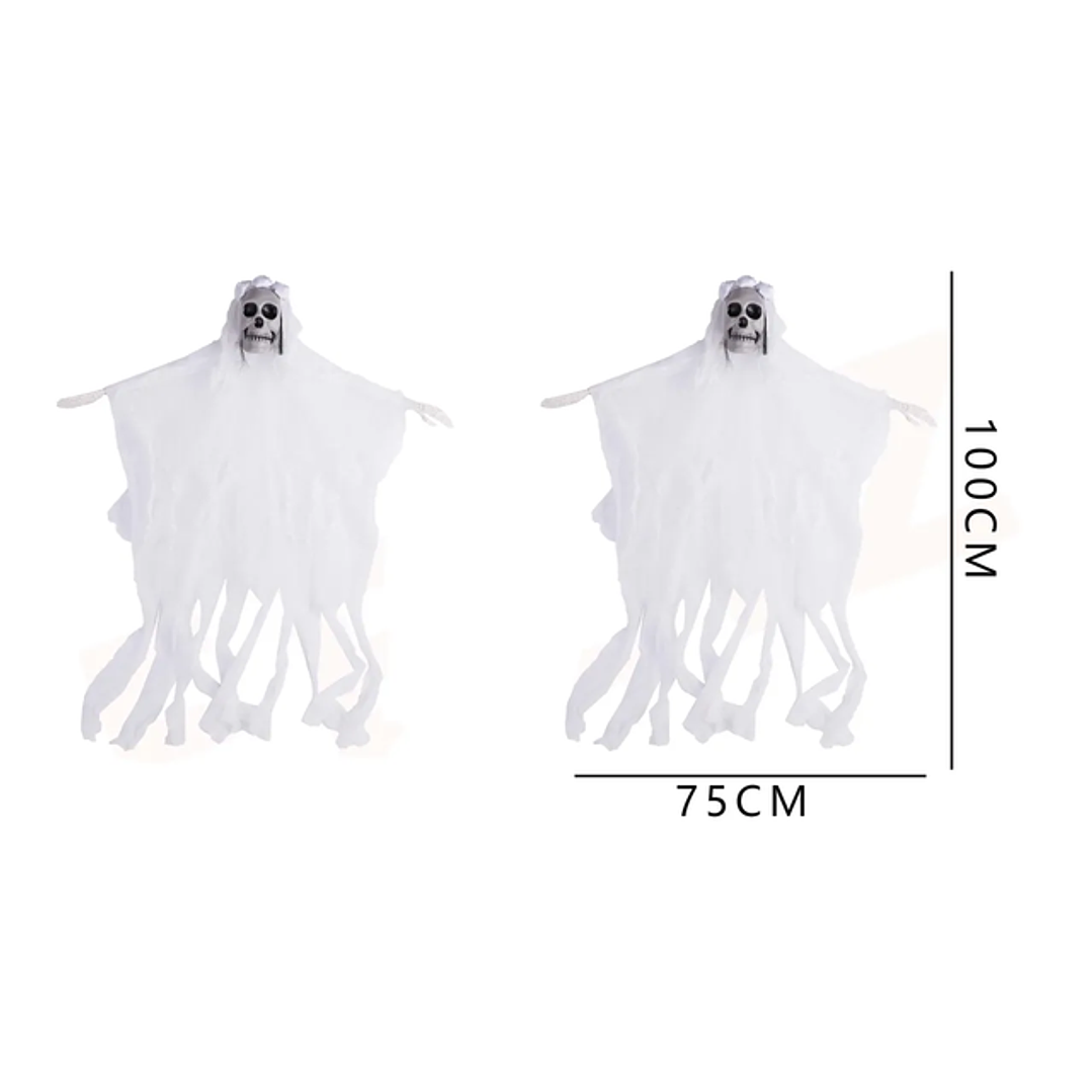Decoracion Para Halloween Calavera 100Cm 1
