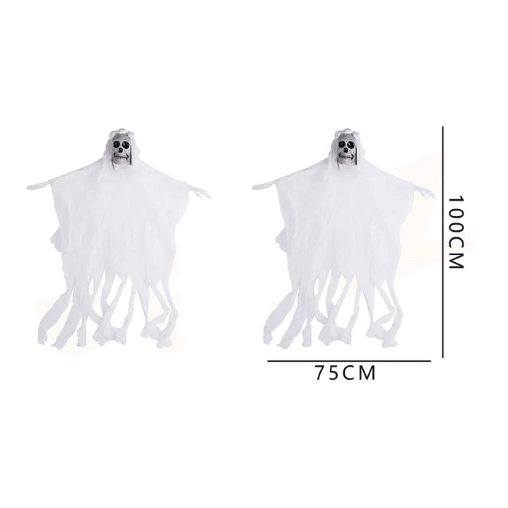 Decoracion Para Halloween Calavera 100Cm 1
