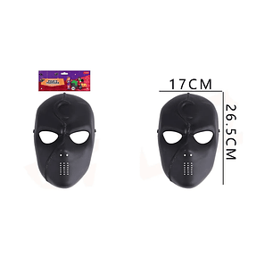 Mascara Unicolor Negro Para Halloween