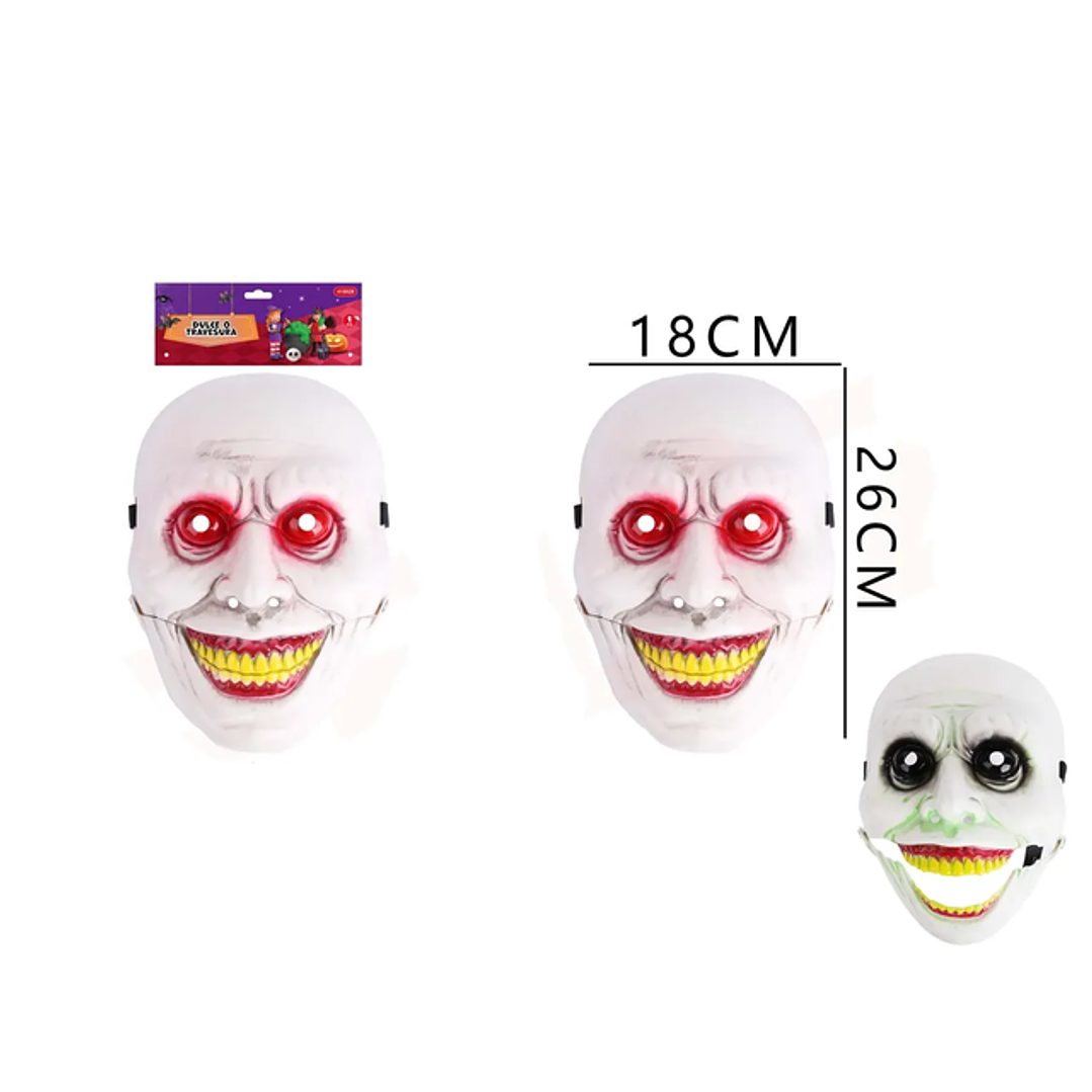 Mascara Zombie 26Cm Halloween 1