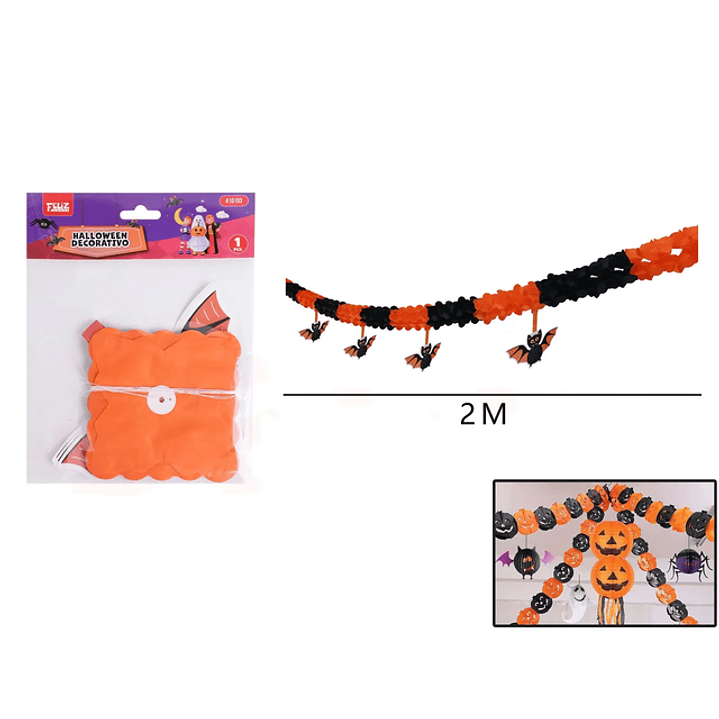 Guirnalda Murcielago Halloween 2M 1