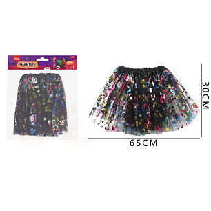 Falda Tutu De Halloween Multicolor 3065Cm