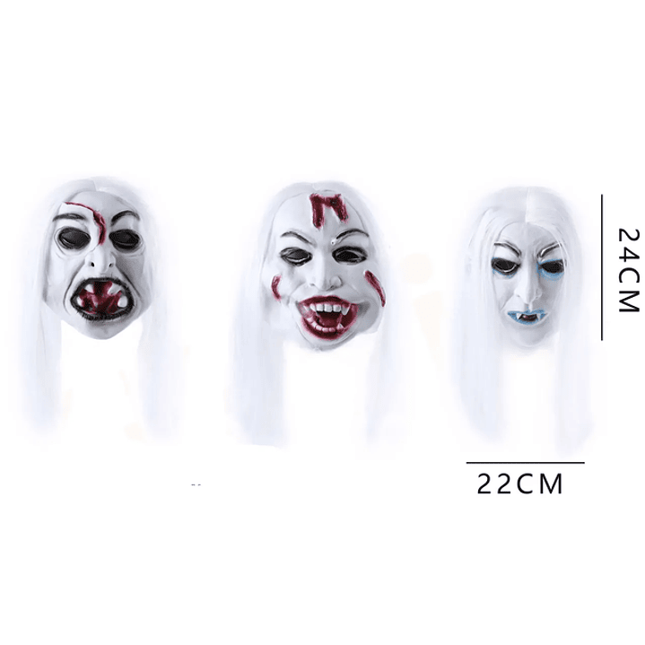 Mascara Diosa Del Invierno Halloween 24Cm 1