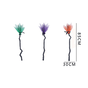 Escoba Halloween Doble Malla 85cm