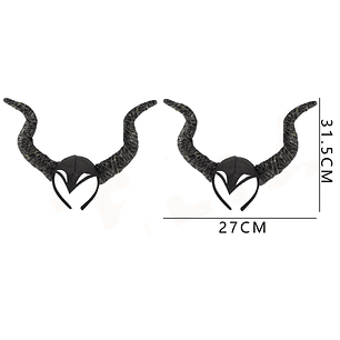 Cintillo Malefica Halloween 315Cm