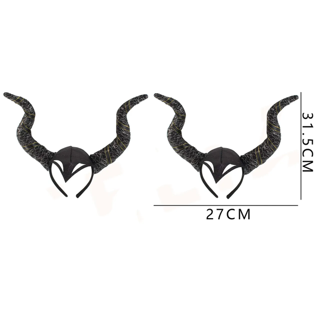 Cintillo Malefica Halloween 315Cm 1