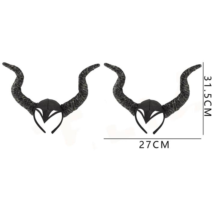 Cintillo Malefica Halloween 315Cm 1