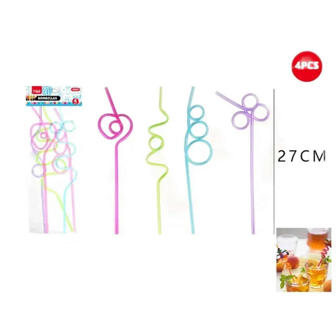 Bombillas 27cm 4pcs 1