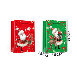 Bolsa de Regalo Pascuero Navidad 72*50*18cm XXL