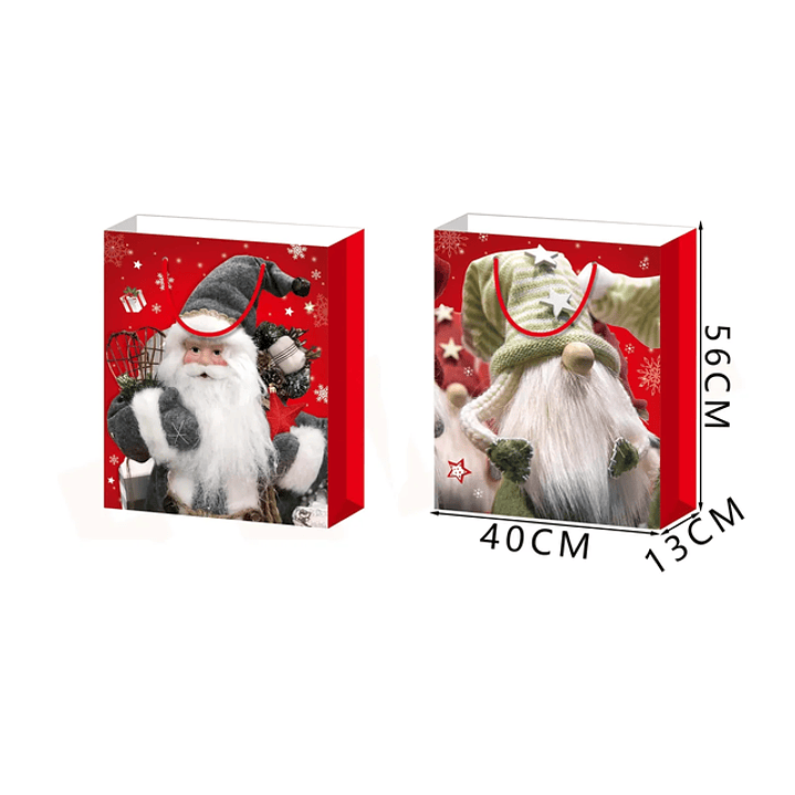 Bolsa de Regalo Duendes de Navidad 56*40*13cm XL 1