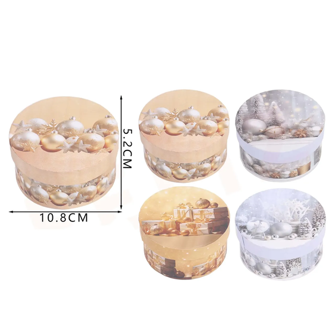 Caja de Regalo Artículos de Navidad 10.8*5.2cm 1