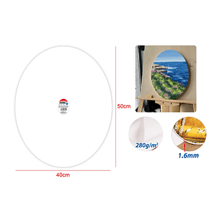Lienzo Ovalado 4050Cm
