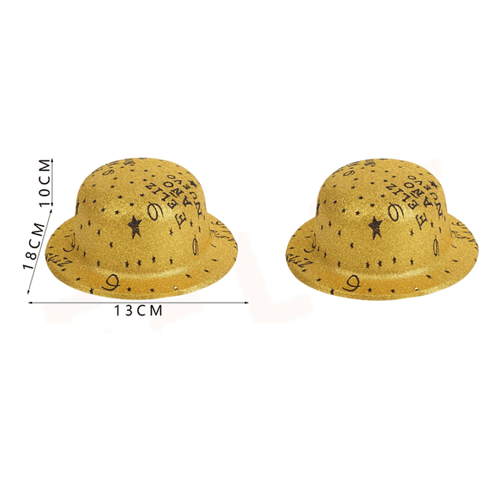 Gorro Detalle Año Nuevo Glitter 1