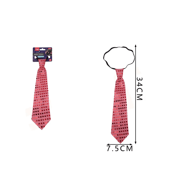 Corbata Rojo con Luz 1