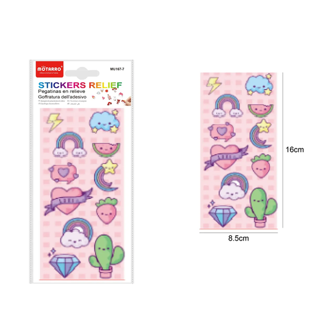 Stickers Relieve Cute 1