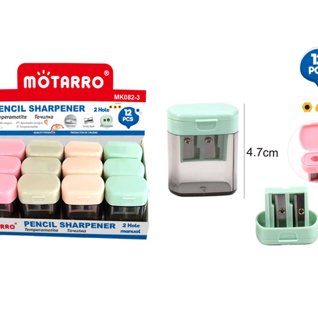 Sacapuntas Doble Entrada 1